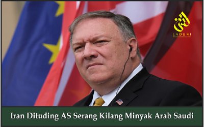 Iran Dituding AS Serang Kilang Minyak Arab Saudi