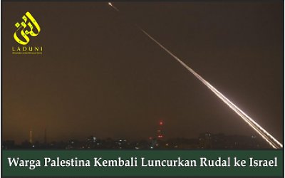 Warga Palestina Kembali Luncurkan Rudal ke Israel
