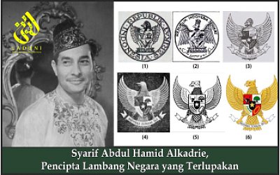 Syarif Abdul Hamid Alkadrie, Pencipta Lambang Negara yang Terlupakan