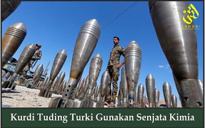 Kurdi Tuding Turki Gunakan Senjata Kimia