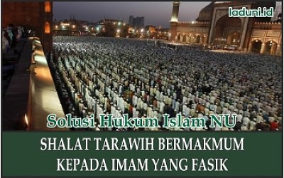 Orang Fasik menjadi Imam Shalat Tarawih