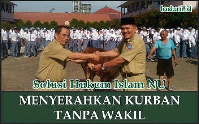 Menyerahkan Hewan Qurban Tanpa Mewakilkan
