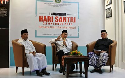 Kemenag launching Hari Santri 2018