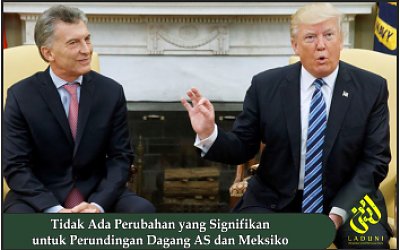 Tidak Ada Perubahan yang Signifikan untuk Perundingan Dagang AS dan Meksiko