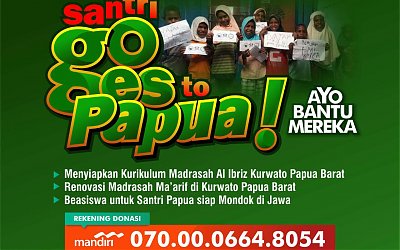 Dibutuhkan Segera: Ustadz NU di Kabupaten Paniai Propinsi Papua