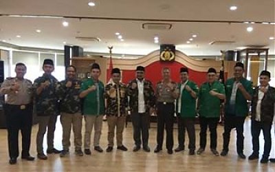 GP Ansor Serahkan Sumbangan untuk Tragedi Mako Brimob Depok