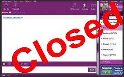 Yahoo Messenger: Kami Tutup per Hari Ini
