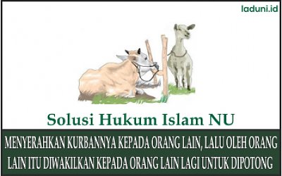 Penjelasan tentang Penyerahan Qurban dan Pernyataan Perwakilan