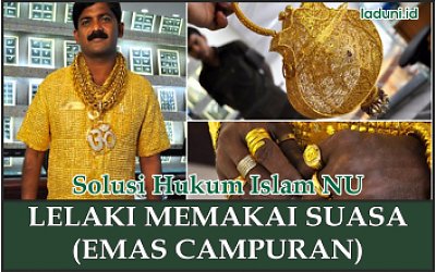 Hukum tentang Lelaki Memakai Emas Campuran (Suasa)