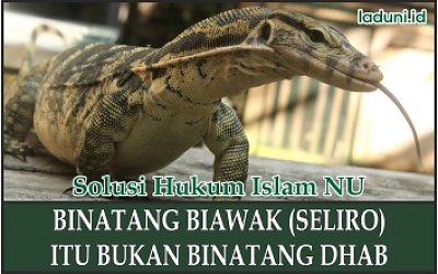 Apakah Binatang Biawak itu Binatang Dhab?