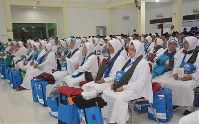Kemenag Apresiasi Jamaah Haji Memakai Ihram dari Tanah Air