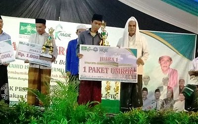 Sisihkan Puluhan Peserta, Santri NU Ini Raih Juara 1 MQK dan Umrah Gratis
