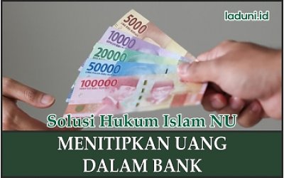 Hukum Menabung Uang ke Bank