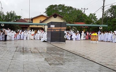 Penyuluh Agama Non PNS gelar Manasik Haji bagi TPQ se-Kecamatan SIantan