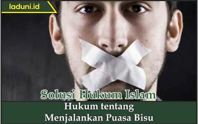 Hukum tentang Menjalankan Puasa Bisu