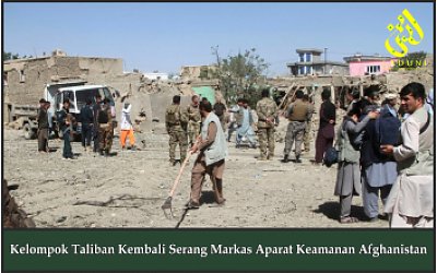 Kelompok Taliban Kembali Serang Markas Aparat Keamanan Afghanistan