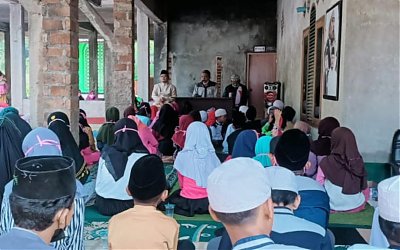 Terdampak Pandemi, LBM NU Cianjur Udunan Santuni Yatim-Piatu