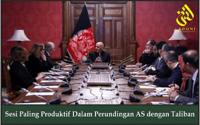 Sesi Paling Produktif Dalam Perundingan AS dengan Taliban