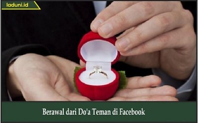 Berawal dari Do'a Teman di Facebook