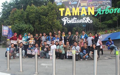 Peduli Bencana Lombok, PMII Pontianak Gelar Galang Dana
