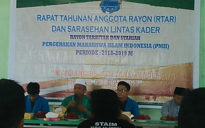 Rayon PMII Se-Komisariat STAI Mempawah Adakan RTAR