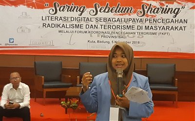 BNPT Bersama FKPT Provinsi Bali Adakan Seminar Literasi Digital Sebagai Upaya Pencegahan Radikalisme