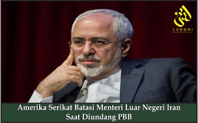 Amerika Serikat Batasi Menteri Luar Negeri Iran Saat Diundang PBB