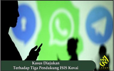 Kasus Diajukan Terhadap Tiga Pendukung ISIS Kovai