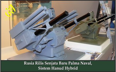 Rusia Rilis Senjata Baru Palma Naval, Sistem Hanud Hybrid