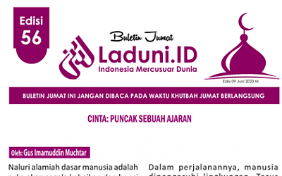 Buletin Jumat Laduni.ID Edisi 56: Cinta, Puncak Sebuah Ajaran