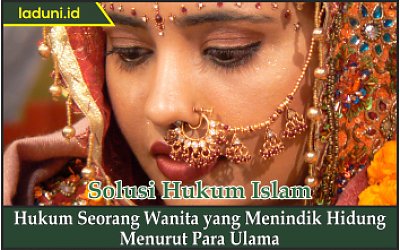 Hukum Seorang Wanita yang Menindik Hidung