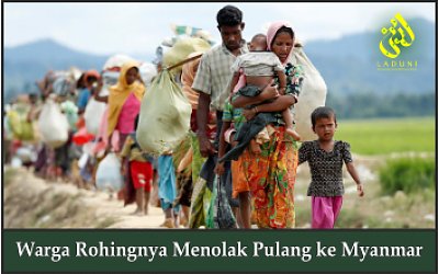 Warga Rohingnya Menolak Pulang ke Myanmar