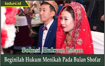 Beginilah Hukum Menikah pada Bulan Shofar