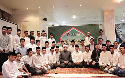 PPI Suriah Sambut HUT RI ke-74 dengan Gelar Istighosah Bersama