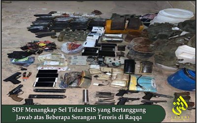 SDF Menangkap Sel Tidur ISIS yang Bertanggung Jawab atas Beberapa Serangan Teroris di Raqqa