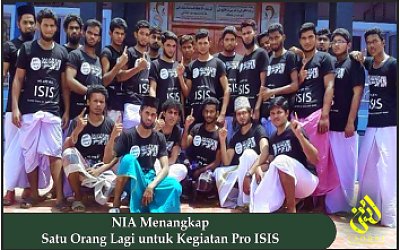 NIA Menangkap Satu Orang Lagi untuk Kegiatan Pro ISIS