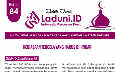 Buletin Jumat Laduni.ID Edisi 84: Kebiasaan Tercela yang Harus Dihindari