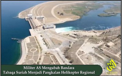 Militer AS Mengubah Bandara Tabaqa Suriah Menjadi Pangkalan Helikopter Regional