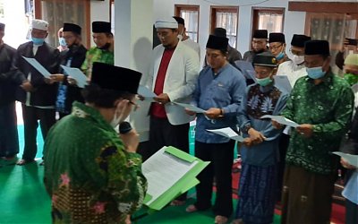 Alhamdulillah, Ranting NU Se-Kecamatan Pacet Cianjur Dilantik