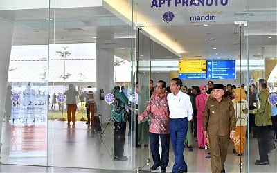 Jokowi Puji Inisitif Daerah Bangun Bandara Samarinda