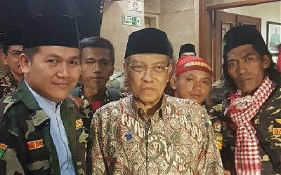 Setelah Berjalan Kaki Selama 15 Hari Anggota Banser Penuhi Nadzarnya