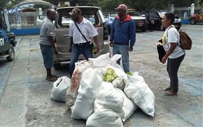 Bentuk Solidaritas, Warga Jayawija Salurkan Bantuan untuk Wamena