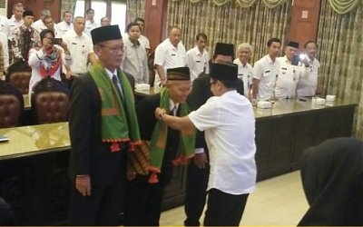 Pemkot Malang Kukuhkan Pimpinan BAZNAS Periode 2018-2023