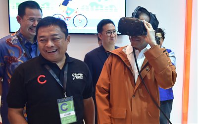 Jokowi: Agar Menang Kompetisi Pebisnis Harus Kreatif Berkolaborasi