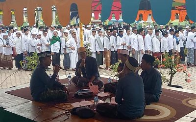 Ribuan Massa Hadiri Maulid Akbar Kota Santri Samalanga