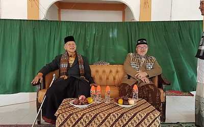 Al-Mukarram Abu MUDI Hadiri Maulid Nabi di Dayah Gurunya Baldatul Mubarakah Al-Aziziyah