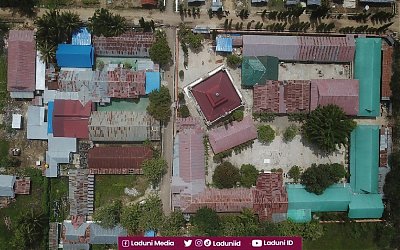 Ziarah di Makam KH. Abdul Ghofir Nawawi, Muasis Pesantren Salafiyah Syafi'iyah Gorontalo