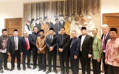Katib Aam PBNU Kunjungi Vatikan Bicarakan Perdamaian Dunia