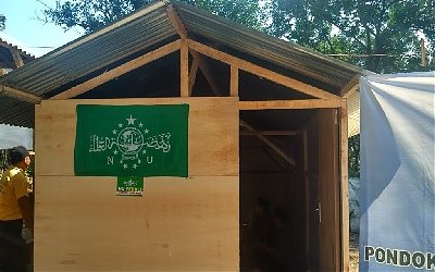 Hunian Sementara Bagi Korban Gempa Menjadi Prioritas NU Peduli