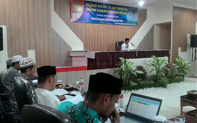 31 Pelajar Aceh Besar Ikut Seleksi Hafidz Termuda